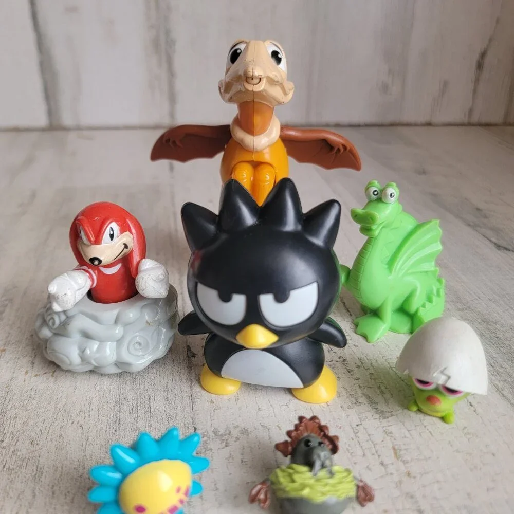 Fantasy monster dino toy figure variety set dragon knuckles penguin‎